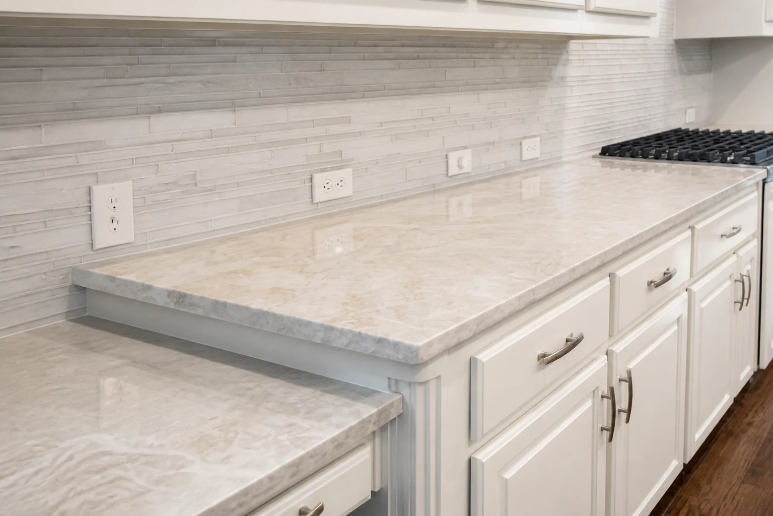 Stone counter presentation remaster